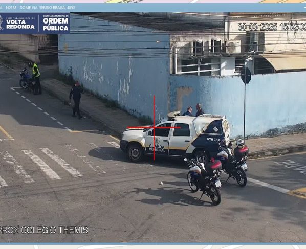 Suspeito de furtar ONG em VR é preso após ser flagrado por câmeras da Ordem Pública